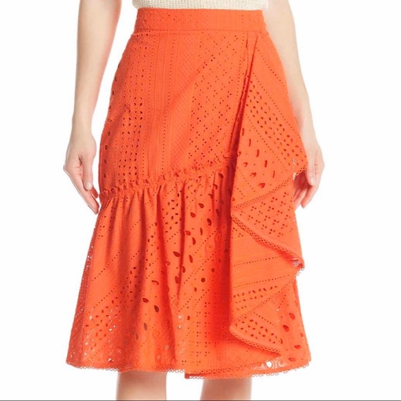 Trina Turk Dresses & Skirts - NWT Trina Turk Vallejo Eyelet Embroidered Skirt